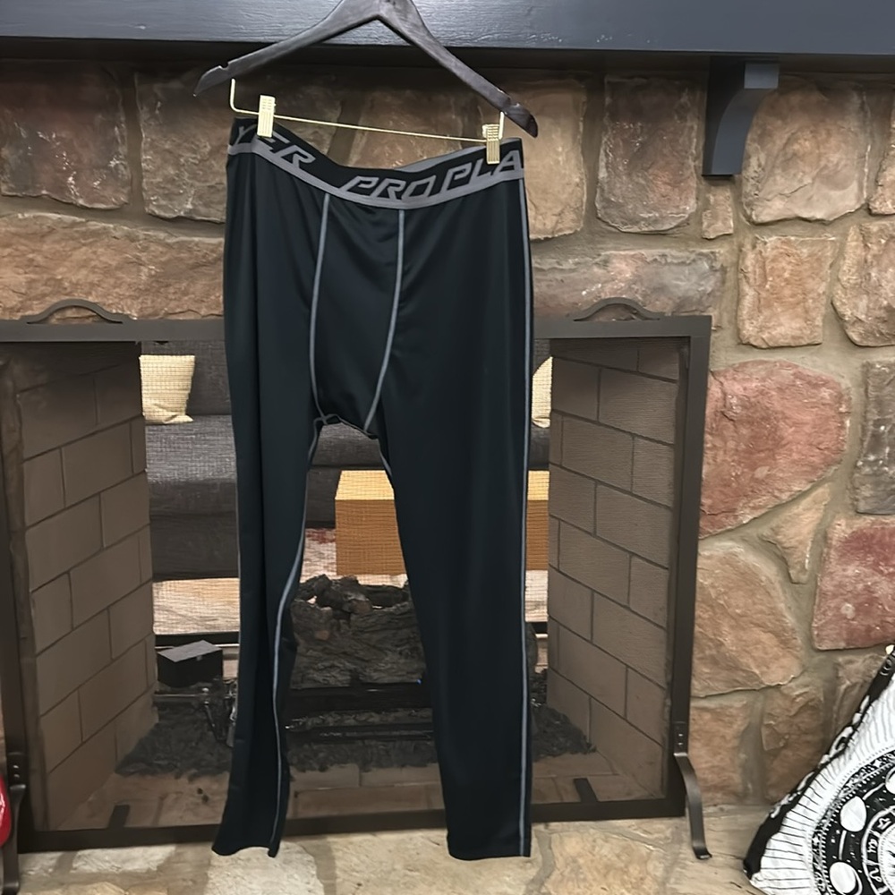 Athletic Men's Black Athletic Pants XL